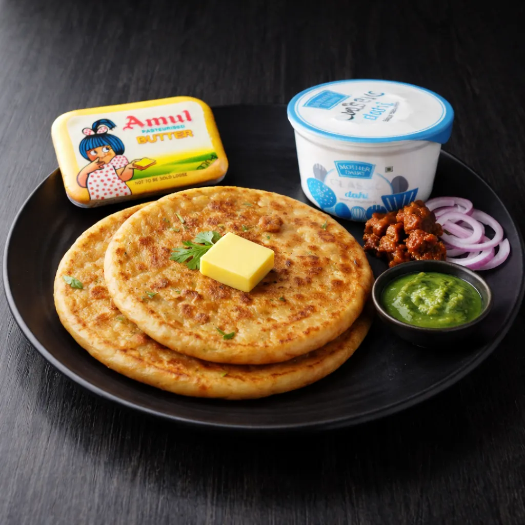 Aloo Parantha Combo