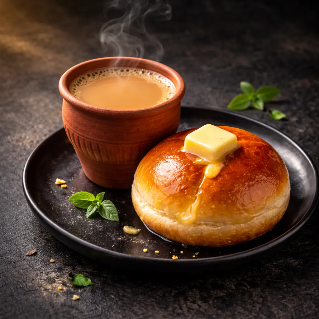 Kullad Chai + Bun Butter