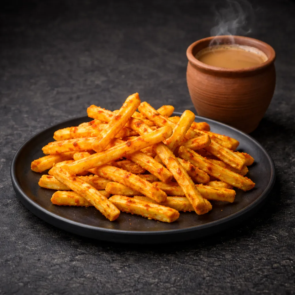 Kullad Chai + Peri Peri/Salted Fries