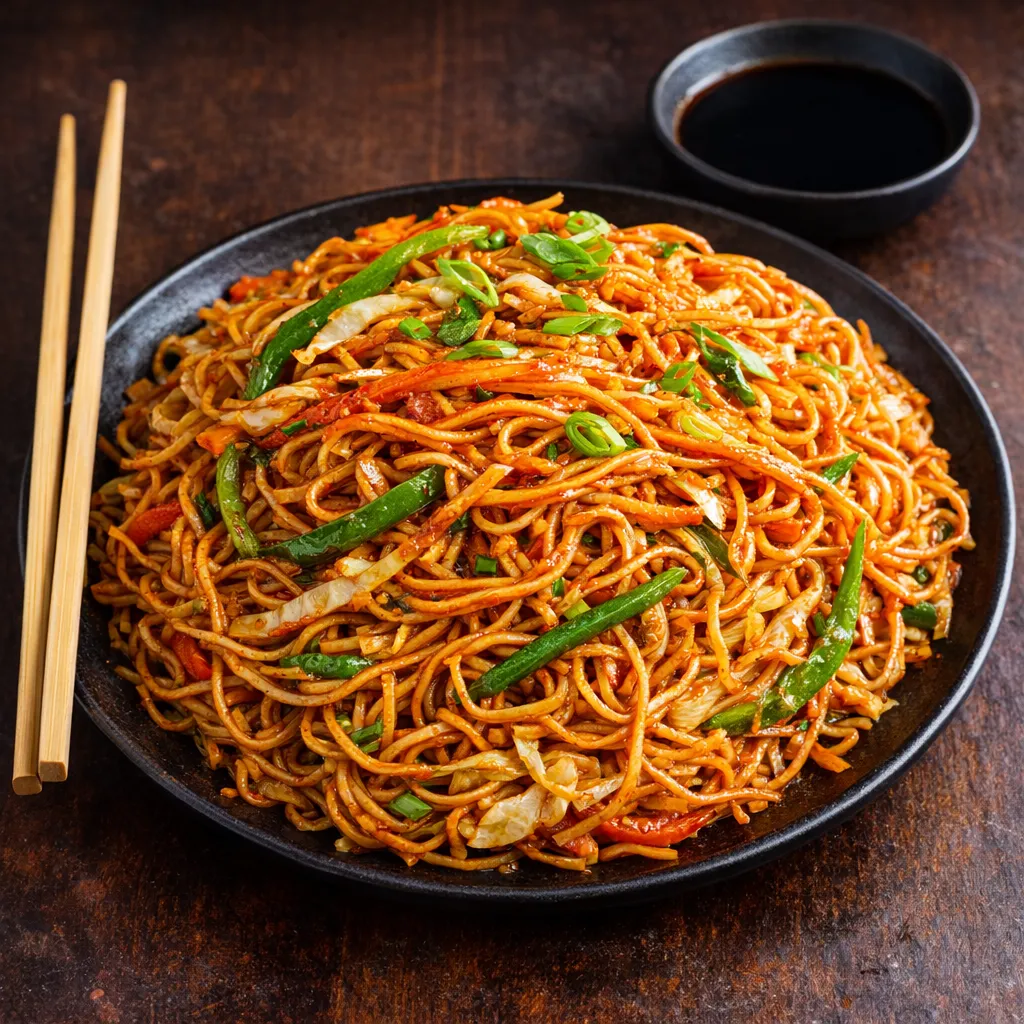 Chilli Garlic Noodle (Half)