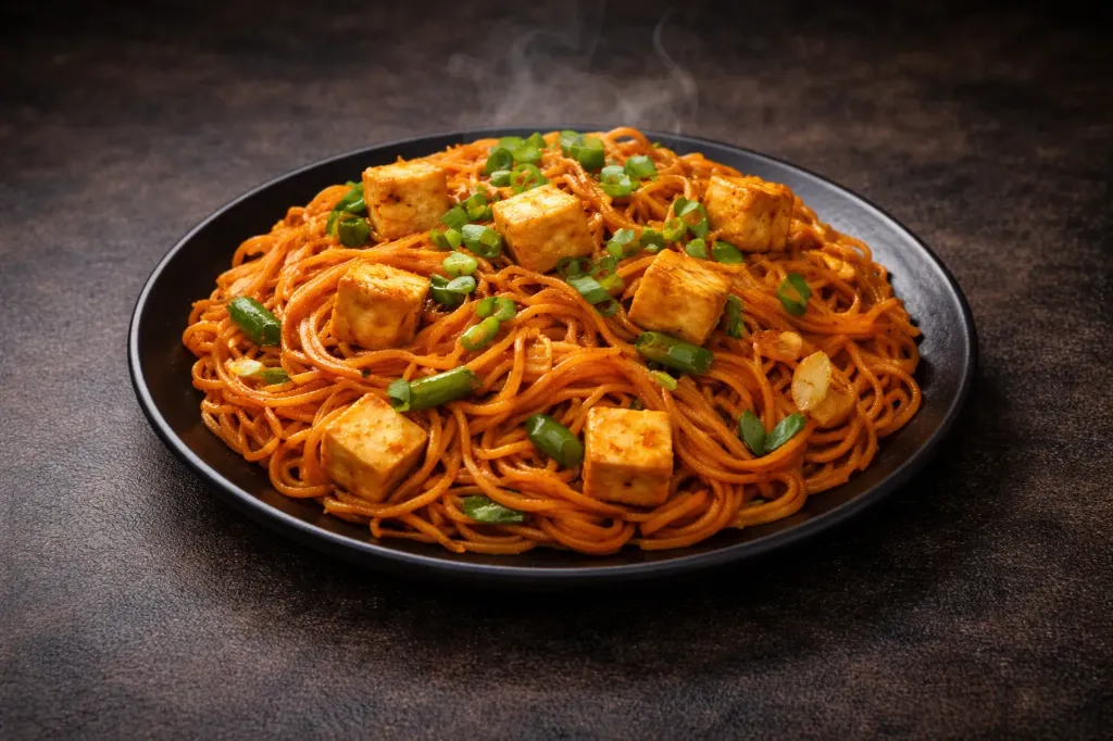 Paneer Singapuri Noodle (Half)