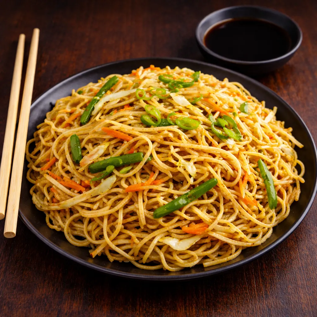 Chinese Schezwan Noodles (half)