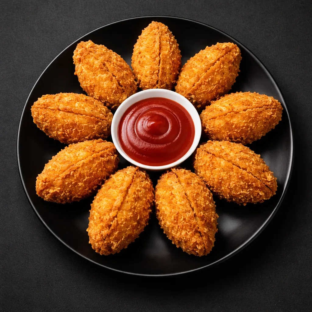 Paneer Kurkure MoMo with Tandoori Dip (Half (4pcs))