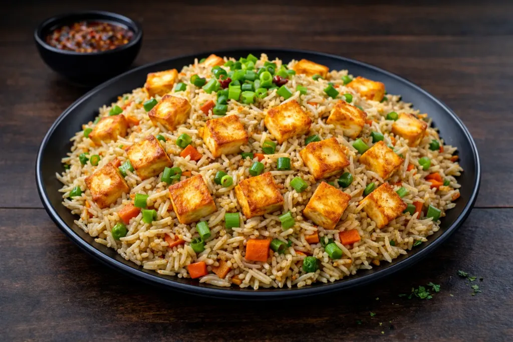 Chinese Paneer Fried Rice (Half)
