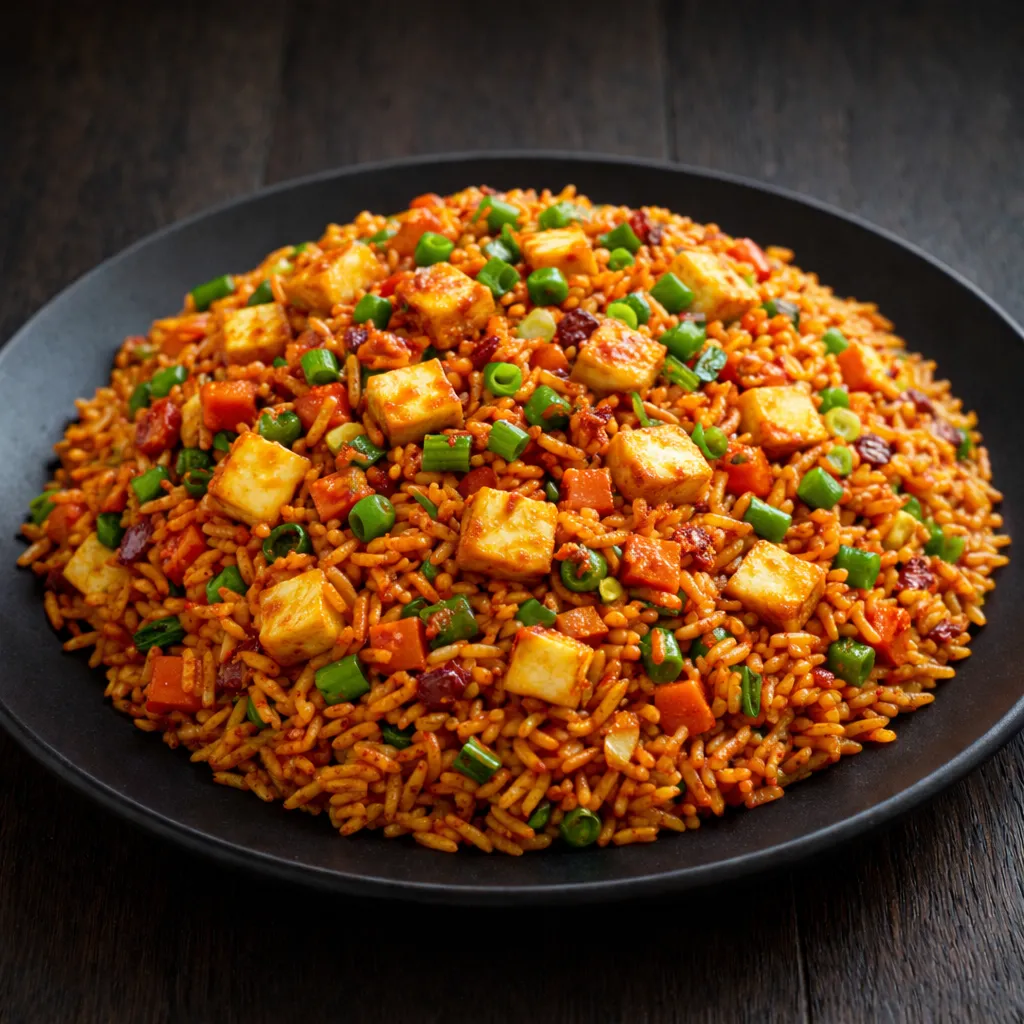Vegetable Paneer Fried Rice (Half)